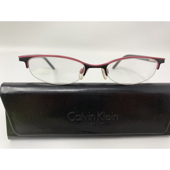 Calvin Klein Eyeglasses CK5136 004 Half-Rimless Flex Hinges 49 [] 18 135 Rare main image 7